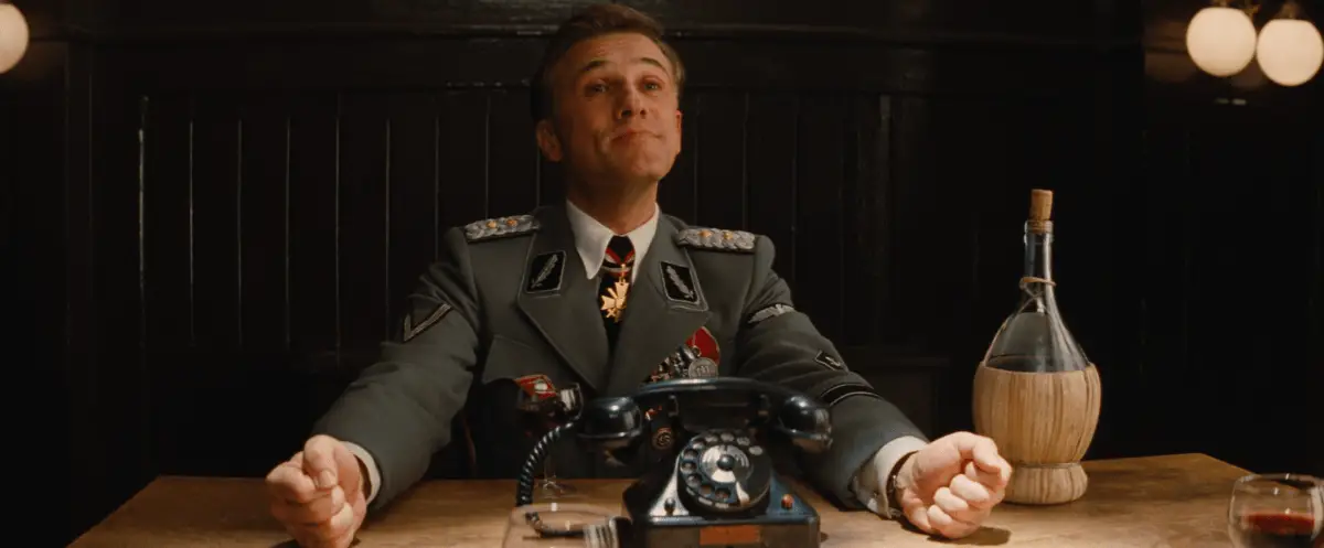 Christopher Walz as Hans Land in "Inglourious Basterds"