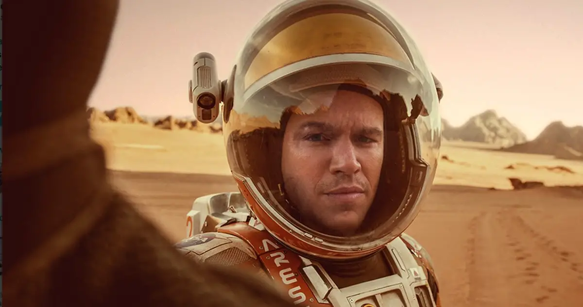 frame from the movie "Martian" 