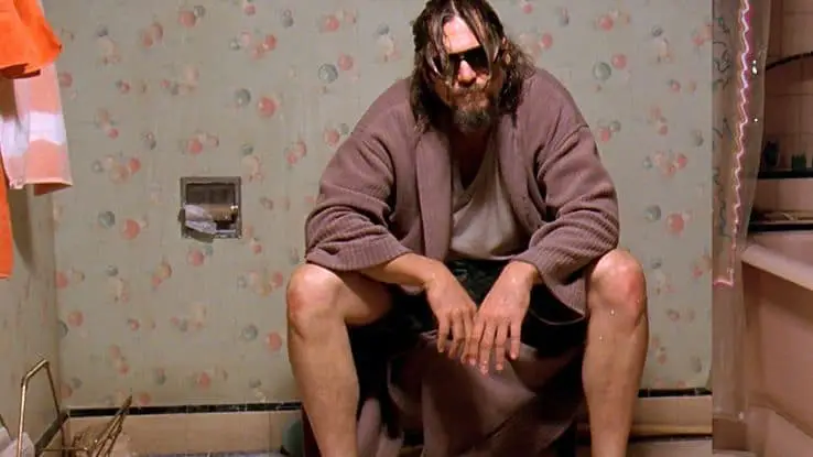 Comedy The Big Lebowski (1998) review of the film and explanation of the hidden meaning