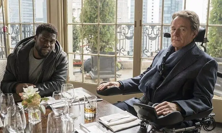 The Upside with Kevin Hart and Brian Cranston, 1 + 1 remake adaptation