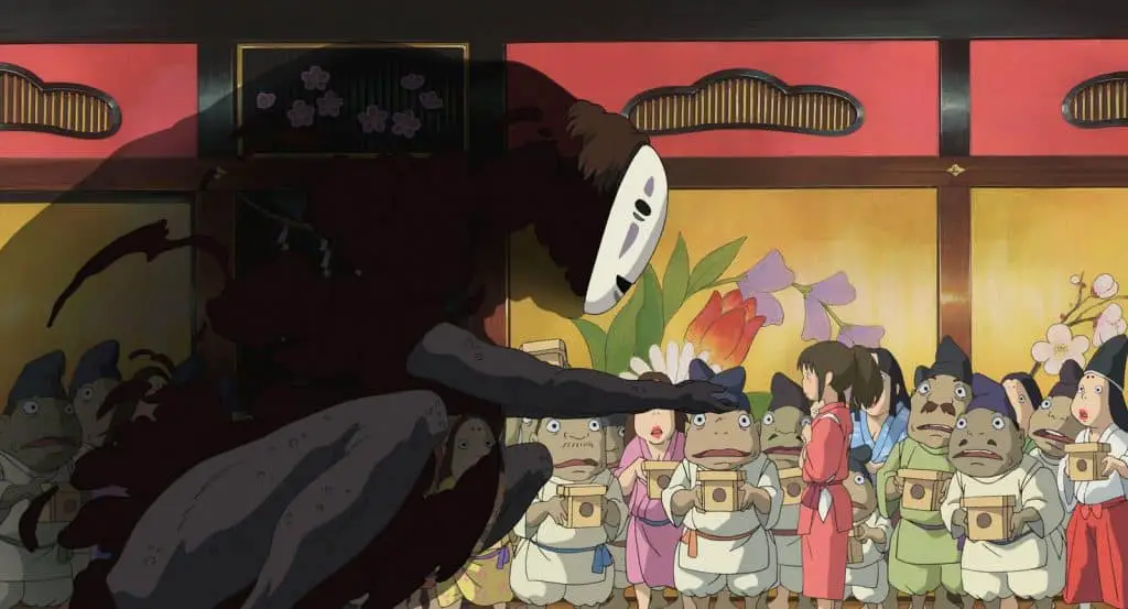 The meaning of the cartoon Spirited Away