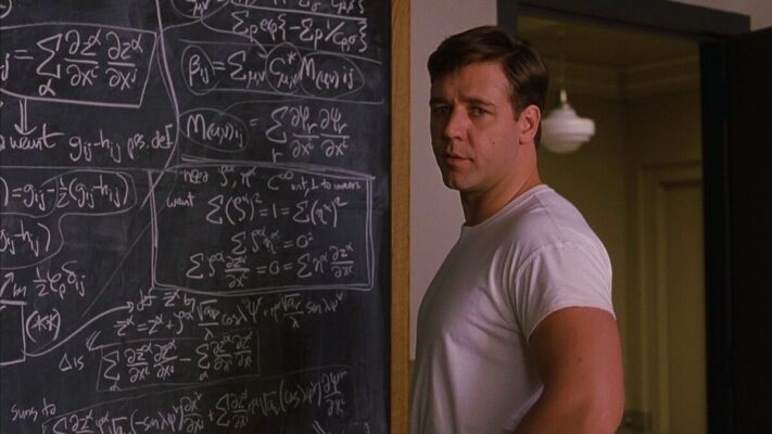 The meaning of the movie "A Beautiful Mind" with Russell Crowe