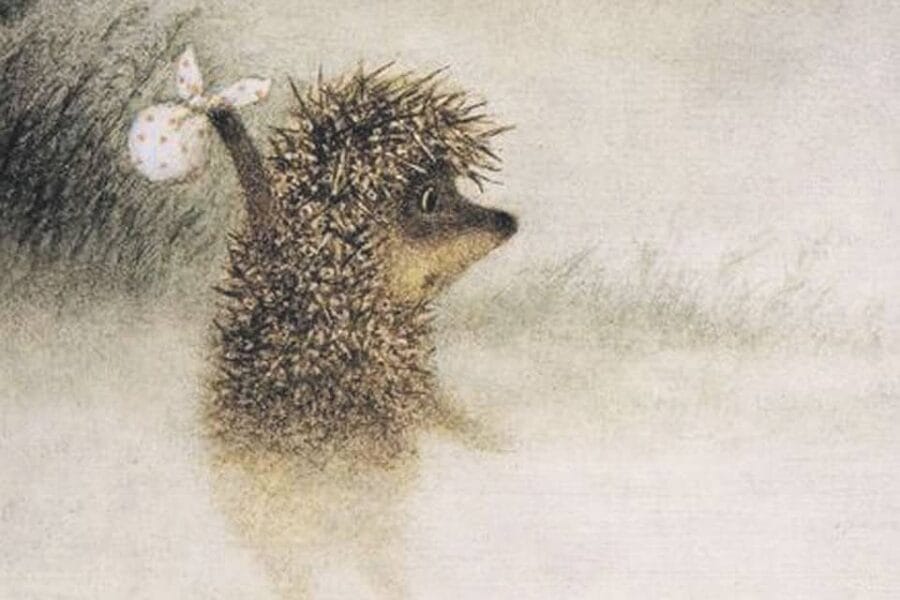 The meaning of the cartoon hedgehog in the fog