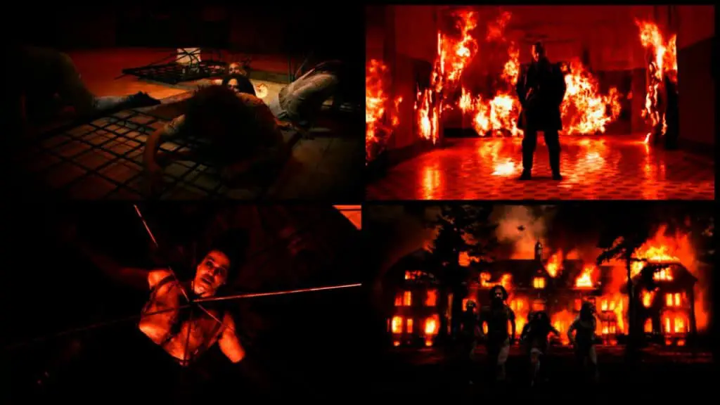 Frames from the clip Rammstein — Mein Herz Brennt
