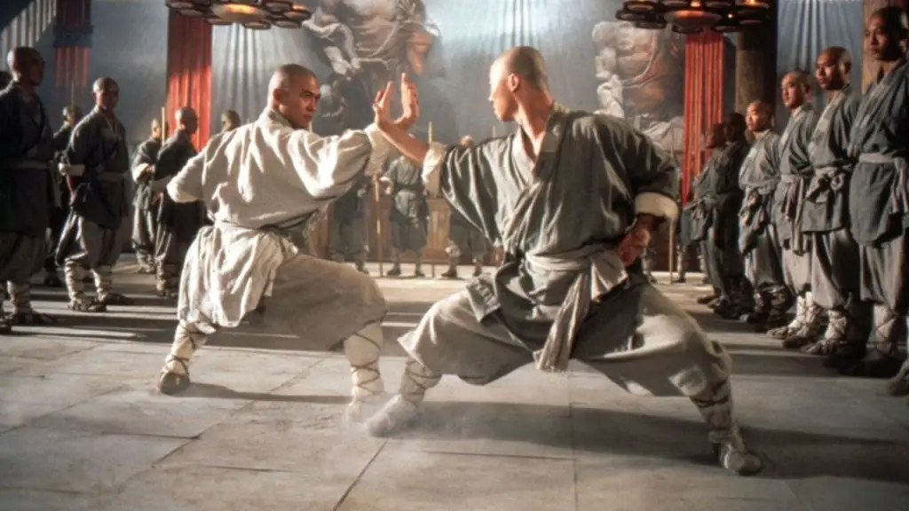 Frame from the film "Two Warriors".