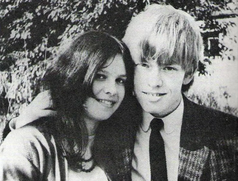 Linda Lawrence and Brian Jones