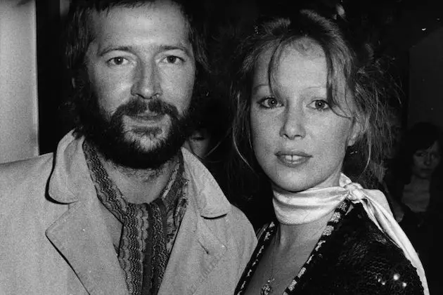 Eric Clapton and Patty Boyd