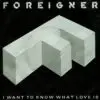 I Want to Know What Love Is Lyrics - Foreigner