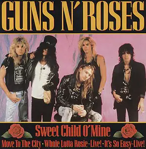 The history of the song "Sweet Child o' Mine" by Guns N' Roses
