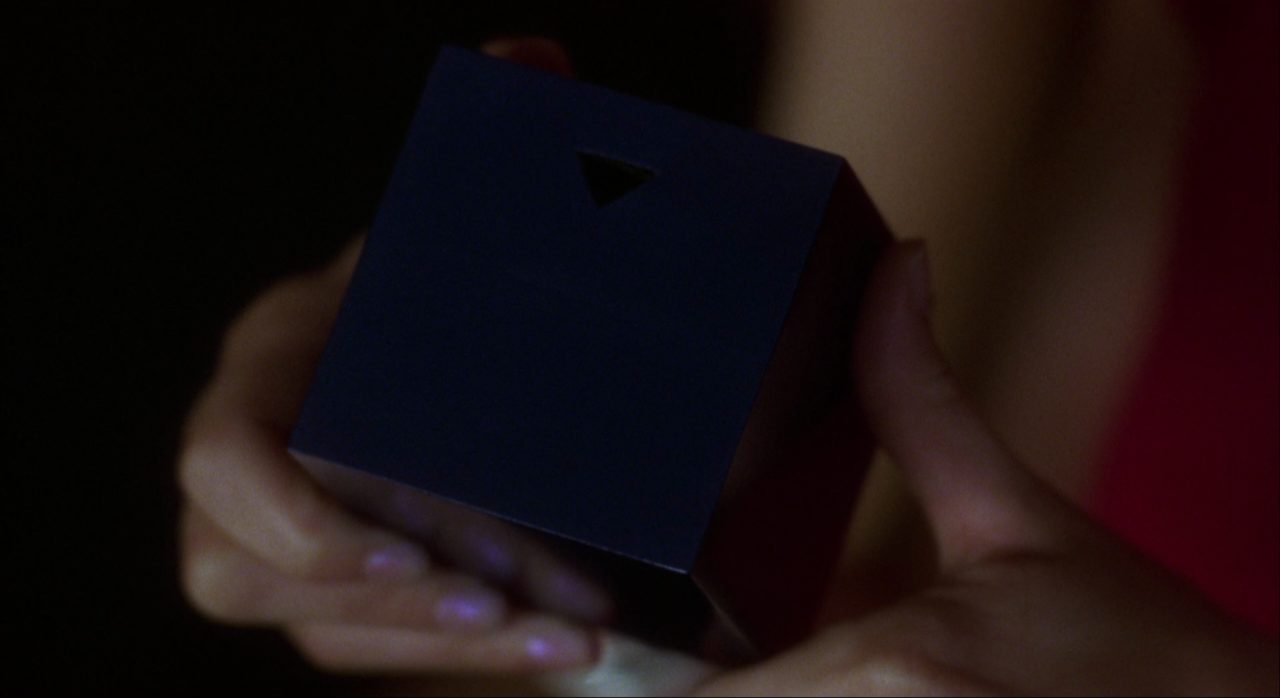 Blue box and key slot for the killer