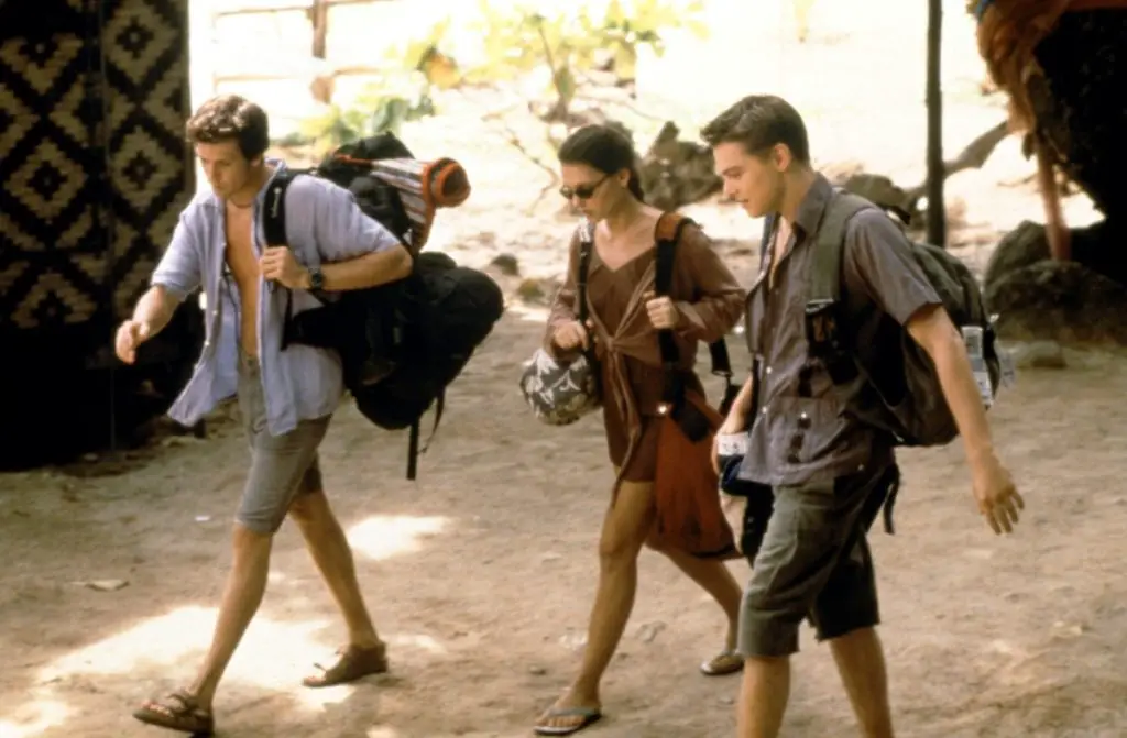 tourists with backpacks