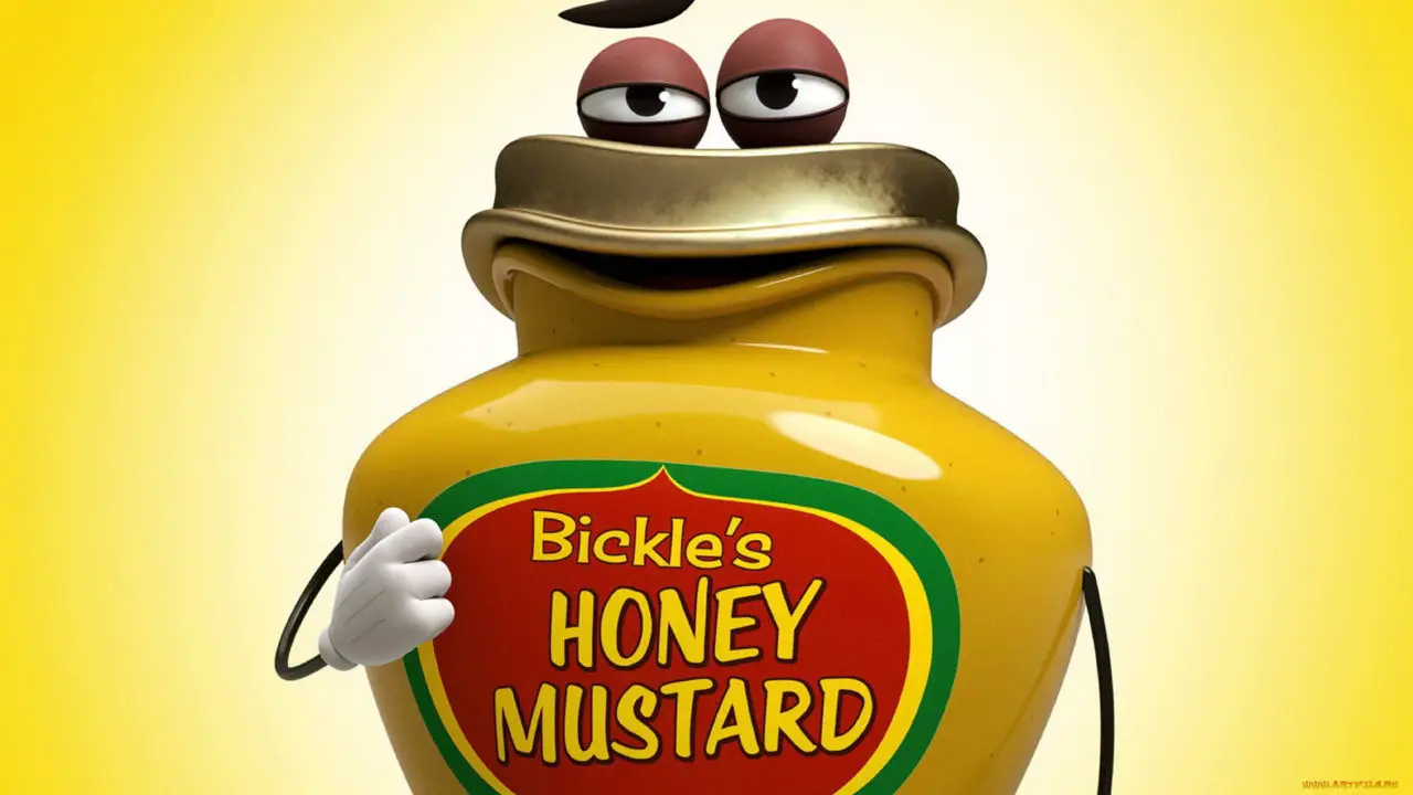 cartoon honey mustard