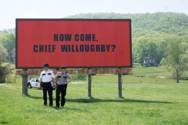 "Three billboards on the border of Ebbing, Missouri": meaning, plot, content of the film, ending