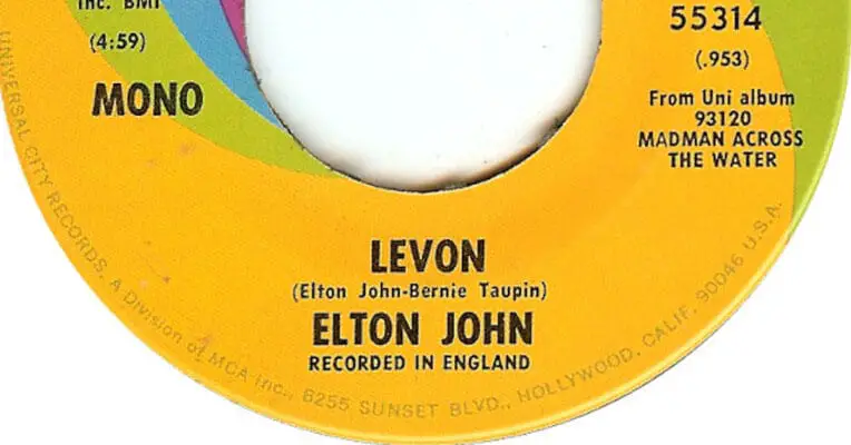 Die Bedeutung hinter dem Lied „Levon“ von Elton John