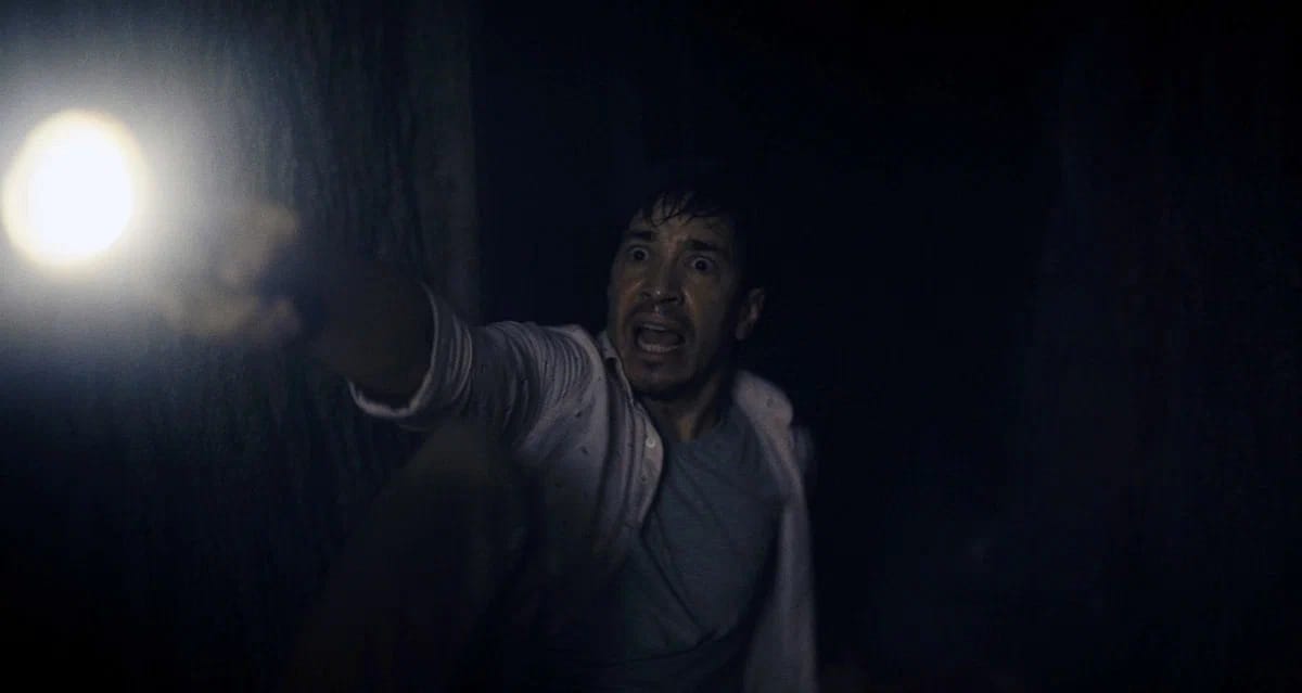 Justin Long as AJ in "The Barbarian"