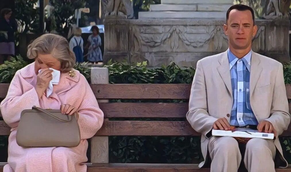 Stills from the movie Forrest Gump