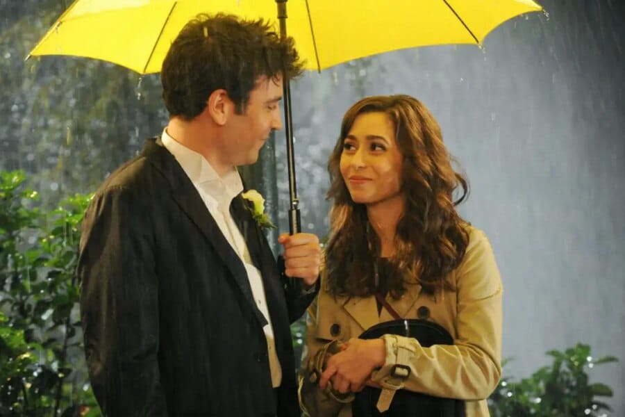 The main characters of the series on the poster