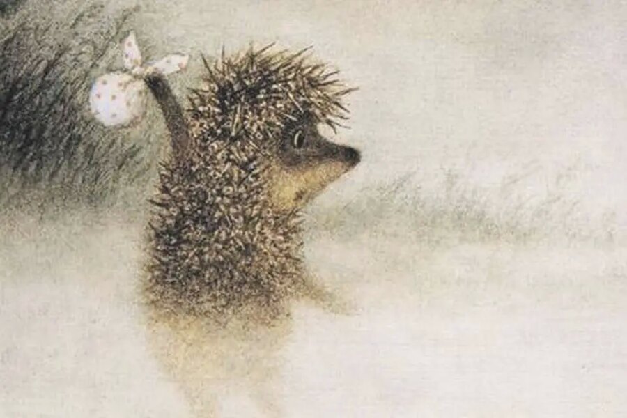 Igel im Nebel Ende erklärt und Cartoon-Analyse – Blimey