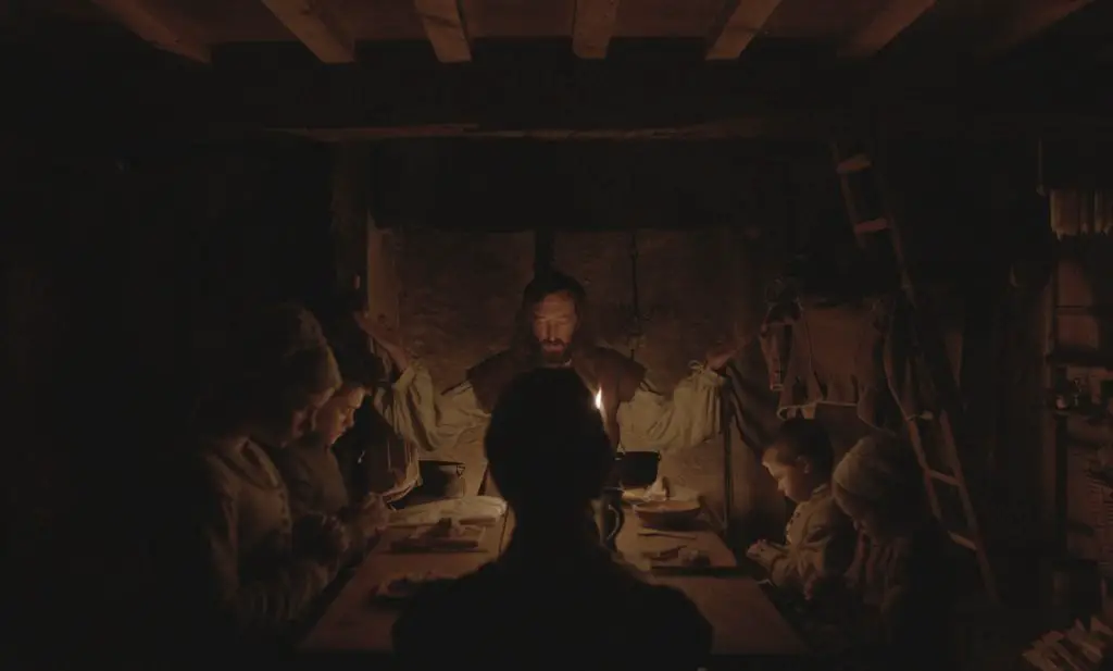 family dinner of The Witch