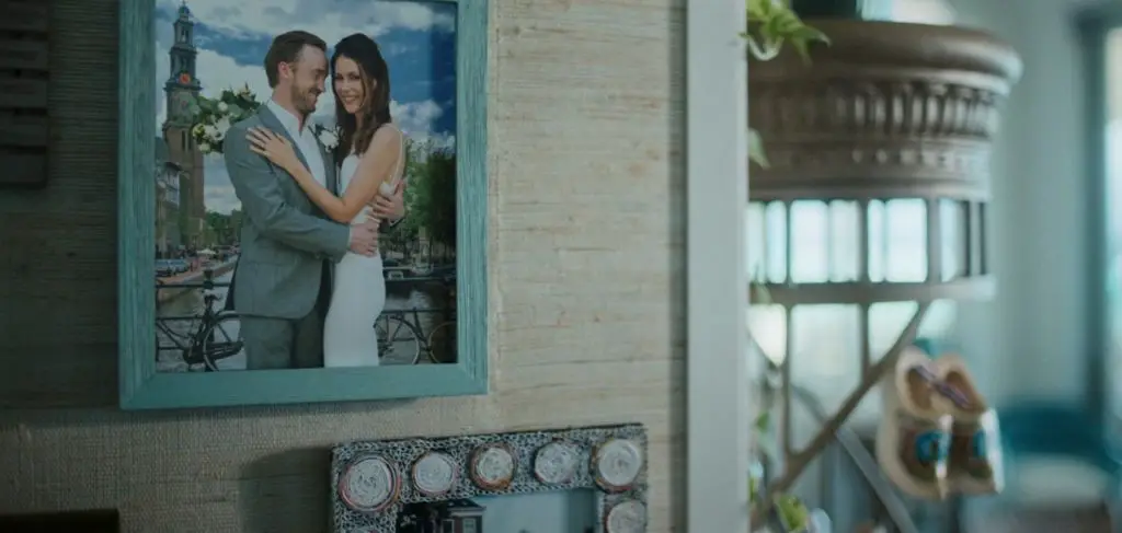 wedding photo of the film Some Other Woman